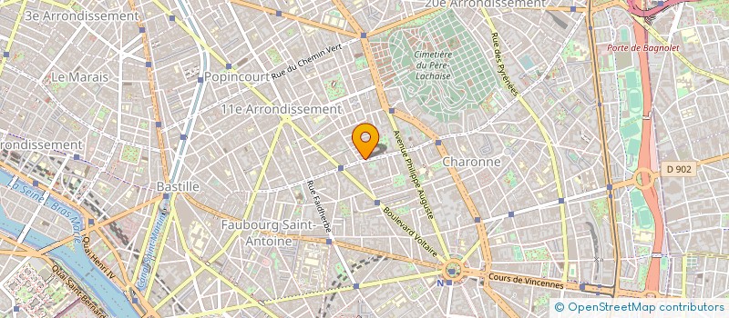 localisation de l'entreprise MONSIEUR JEAN DESCHAMPS  PARIS