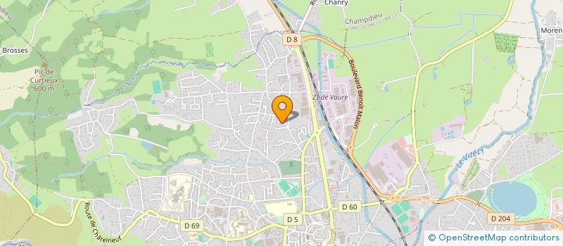 localisation de l'entreprise MONSIEUR JEAN DESCHAMPS  MONTBRISON