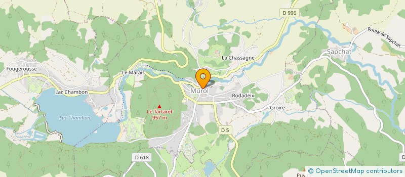 localisation de l'entreprise MONSIEUR JEAN DESCHAMPS à MUROL