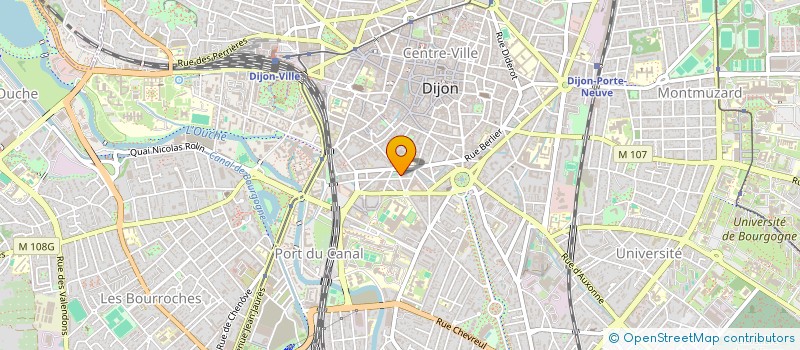 localisation de l'entreprise MONSIEUR JEAN DESCHAMPS  DIJON