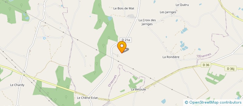 localisation de l'entreprise MONSIEUR JEAN DESCHATRETTES à ORSENNES