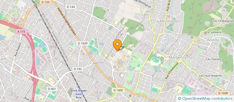 localisation de l'entreprise MONSIEUR JEAN DESCHOT à EAUBONNE