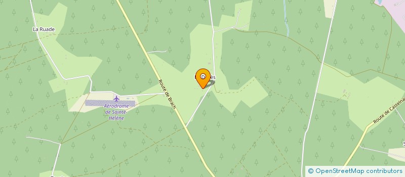 localisation de l'entreprise MONSIEUR JEAN DESCLAUX  SAINTE-HELENE