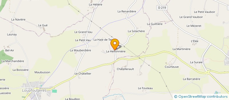 localisation de l'entreprise MONSIEUR JEAN DESCOUY à LOUPFOUGERES