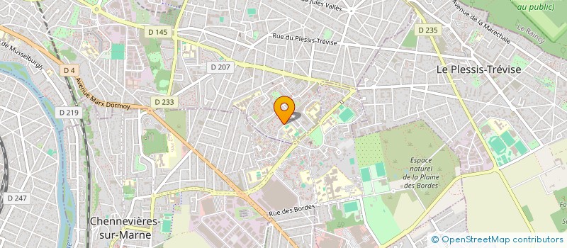 localisation de l'entreprise MONSIEUR JEAN DESIUS DANTES à CHAMPIGNY-SUR-MARNE