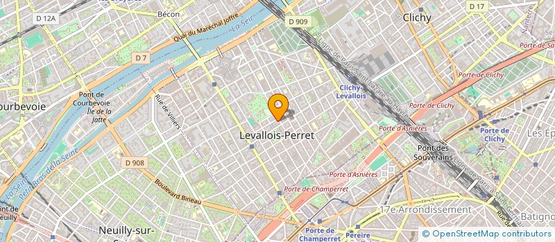 localisation de l'entreprise MONSIEUR JEAN DESJARDIN à LEVALLOIS PERRET