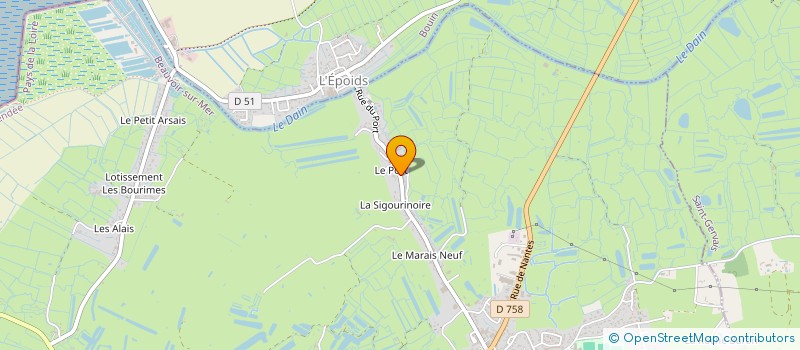 localisation de l'entreprise MONSIEUR JEAN DESJARDINS à BEAUVOIR-SUR-MER