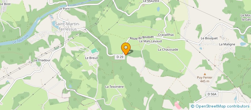 localisation de l'entreprise MONSIEUR JEAN DESLAURIERS  LA GENEYTOUSE