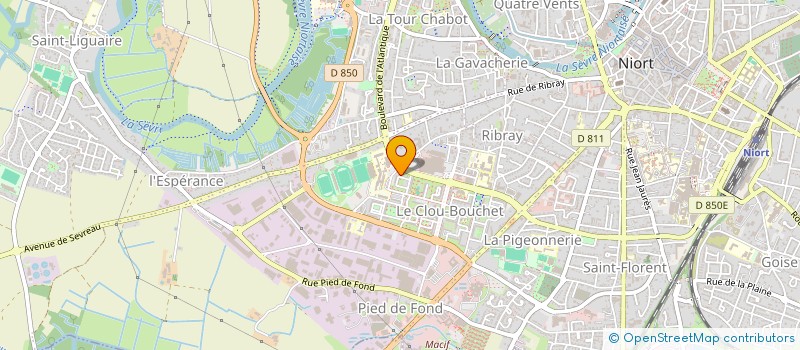 localisation de l'entreprise MONSIEUR JEAN DESMAISON à NIORT