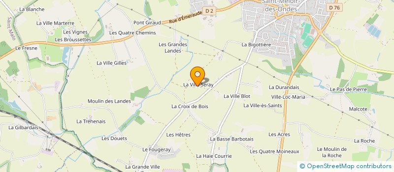 localisation de l'entreprise MONSIEUR JEAN DESMARES  SAINT-MELOIR-DES-ONDES