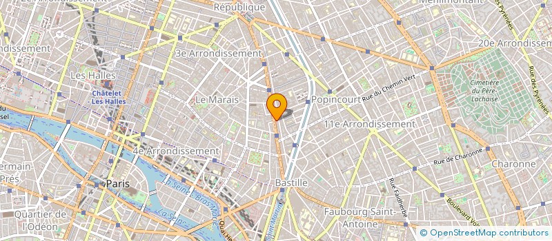 localisation de l'entreprise MONSIEUR JEAN DESMAREST-CERCOU  PARIS