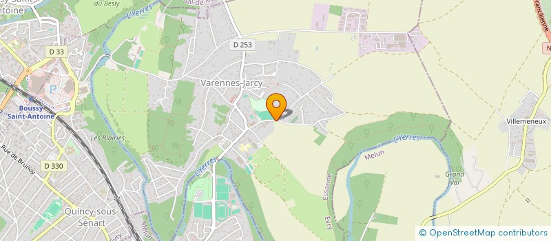localisation de l'entreprise MONSIEUR JEAN DESMAZURE  VARENNES-JARCY