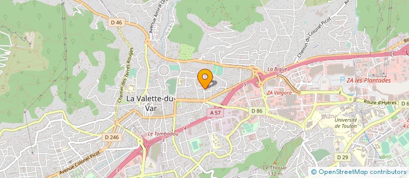 localisation de l'entreprise MONSIEUR JEAN DESMAZURE à LA VALETTE-DU-VAR