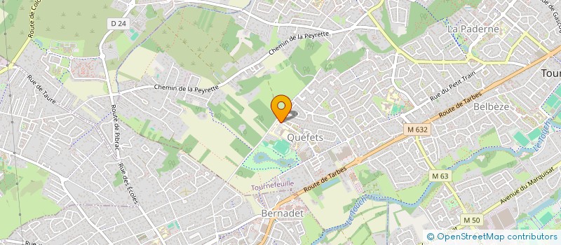 localisation de l'entreprise MONSIEUR JEAN DESMEDT à BLAGNAC