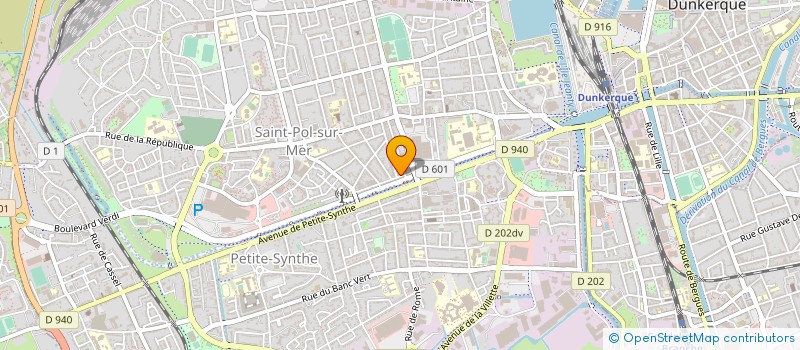 localisation de l'entreprise MONSIEUR JEAN DESMIDT à DUNKERQUE