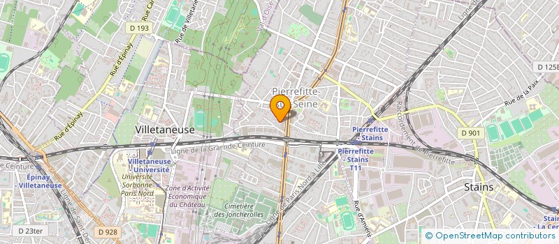 localisation de l'entreprise MONSIEUR JEAN DESORME à PIERREFITTE-SUR-SEINE