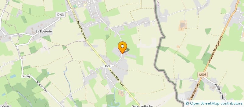 localisation de l'entreprise MONSIEUR JEAN DESPATURES  BACHY