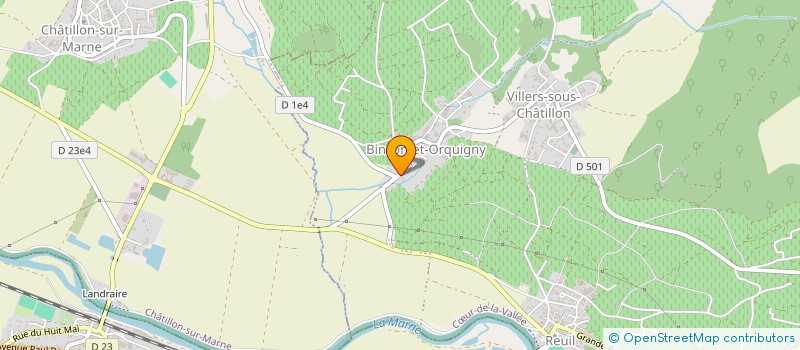 localisation de l'entreprise MONSIEUR JEAN DESPESEL  COEUR-DE-LA-VALLEE