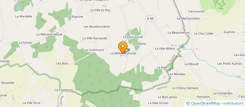 localisation de l'entreprise MONSIEUR JEAN DESPORTES à GUITTE