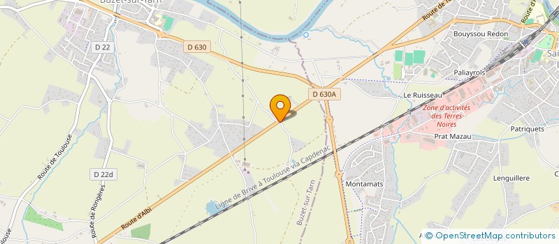 localisation de l'entreprise MONSIEUR JEAN DESSE  BUZET-SUR-TARN