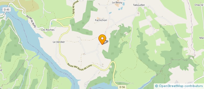 localisation de l'entreprise MONSIEUR JEAN DESSEIGNET  CORDELLE