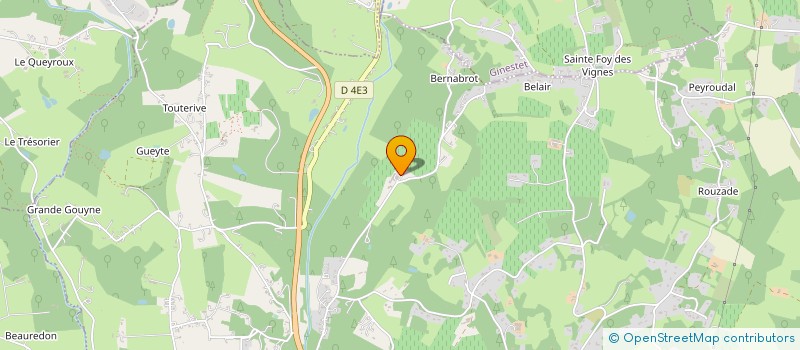 localisation de l'entreprise MONSIEUR JEAN DESTOMBES à BERGERAC
