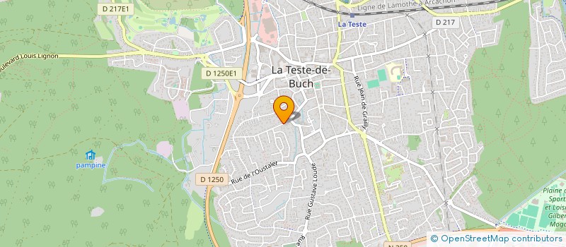 localisation de l'entreprise MONSIEUR JEAN DESTRUHAUT à LA TESTE-DE-BUCH
