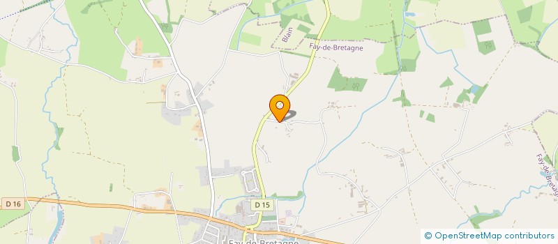 localisation de l'entreprise MONSIEUR JEAN DESVALLEES à FAY-DE-BRETAGNE