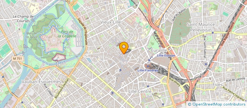 localisation de l'entreprise MONSIEUR JEAN DESWARTE à LILLE