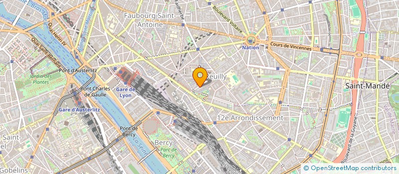 localisation de l'entreprise MONSIEUR JEAN DETCHESSAHAR  PARIS