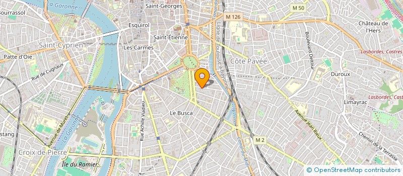 localisation de l'entreprise MONSIEUR JEAN DETHIEUX à TOULOUSE