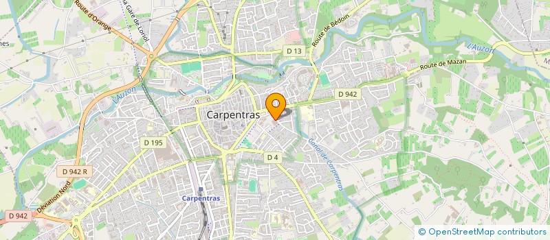 localisation de l'entreprise MONSIEUR JEAN DETOURNAY à CARPENTRAS