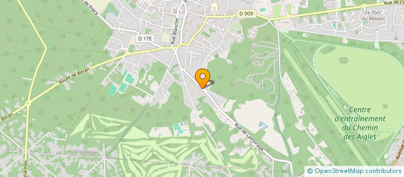 localisation de l'entreprise MONSIEUR JEAN DETRAUX  GOUVIEUX