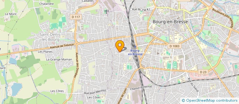 localisation de l'entreprise MONSIEUR JEAN DEVAUX à BOURG-EN-BRESSE