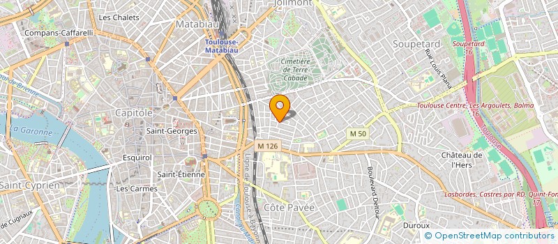 localisation de l'entreprise MONSIEUR JEAN DEVIE à TOULOUSE