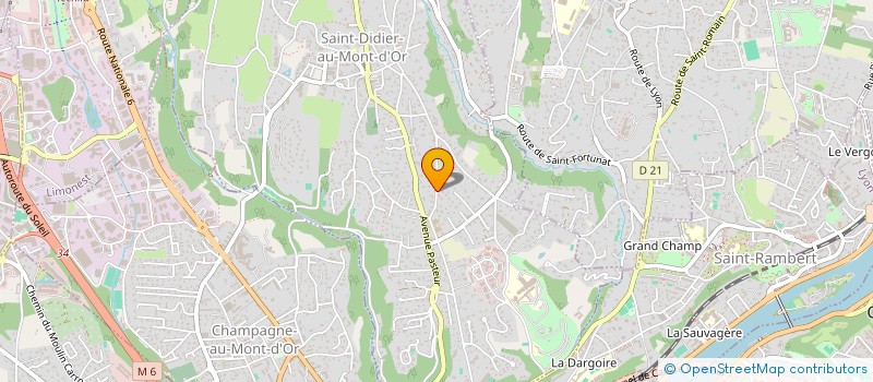 localisation de l'entreprise MONSIEUR JEAN DEVIERNE  SAINT-DIDIER-AU-MONT-D'OR