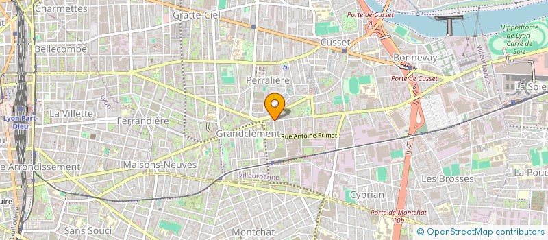 localisation de l'entreprise MONSIEUR JEAN DEVIGON à VILLEURBANNE