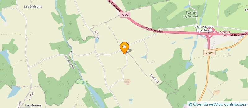 localisation de l'entreprise MONSIEUR JEAN DEVILLARD à LE PIN