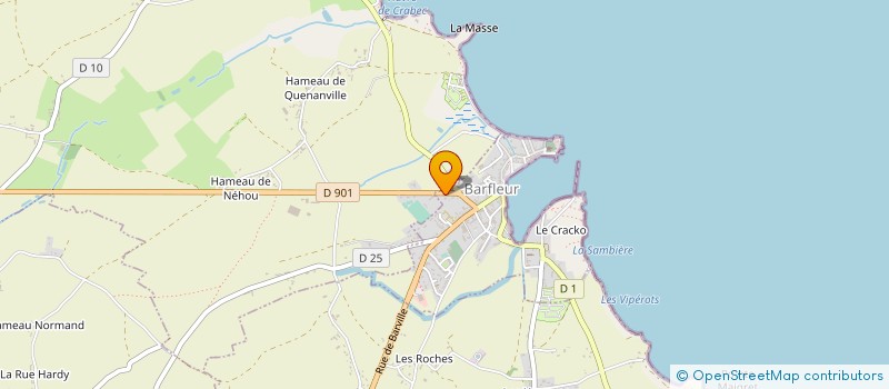 localisation de l'entreprise MONSIEUR JEAN DEVILLE à BARFLEUR