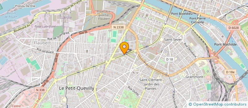 localisation de l'entreprise MONSIEUR JEAN DEVILLERS à ROUEN