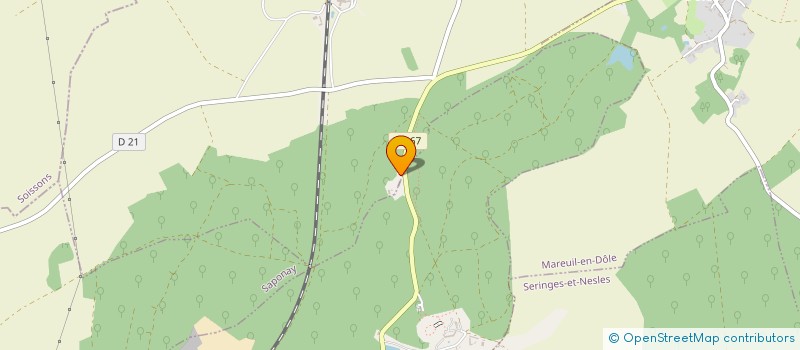 localisation de l'entreprise MONSIEUR JEAN DEVILLIERS  LOUPEIGNE