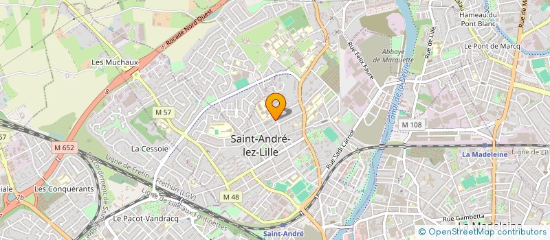 localisation de l'entreprise MONSIEUR JEAN DEWAS à SAINT-ANDRE-LEZ-LILLE