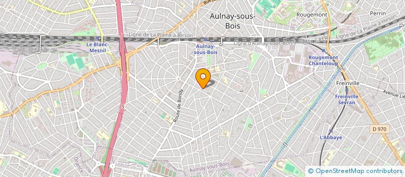 localisation de l'entreprise MONSIEUR JEAN DEWYNTER à AULNAY-SOUS-BOIS