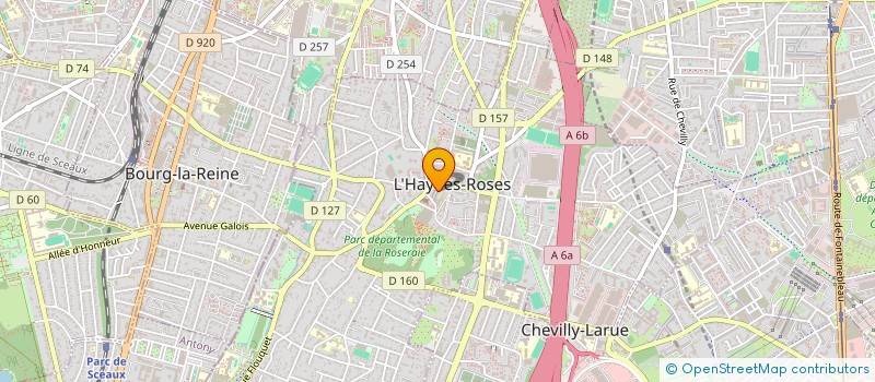 localisation de l'entreprise MONSIEUR JEAN DI BIANCA  L'HAY-LES-ROSES