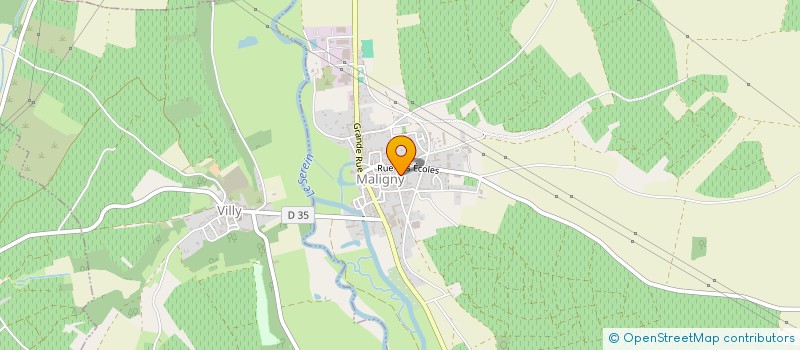 localisation de l'entreprise MONSIEUR JEAN DI BLAS à MALIGNY