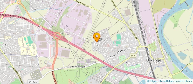 localisation de l'entreprise MONSIEUR JEAN DI GIANDOMENICO  UCKANGE