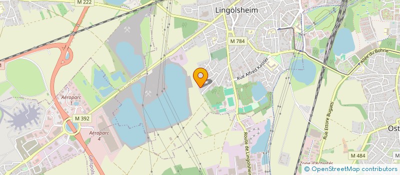 localisation de l'entreprise MONSIEUR JEAN DI POL MORO  LINGOLSHEIM