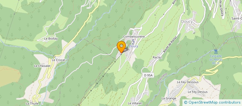 localisation de l'entreprise MONSIEUR JEAN DIAZ  LA LECHERE