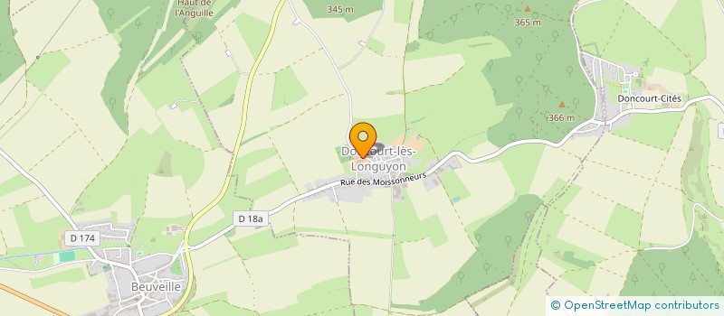 localisation de l'entreprise MONSIEUR JEAN DIDELOT  DONCOURT-LES-LONGUYON