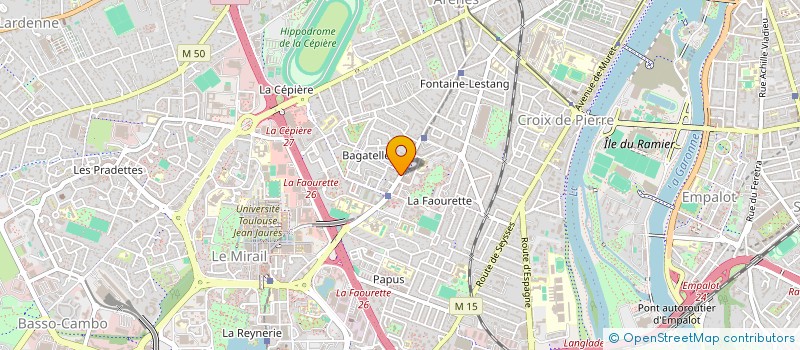 localisation de l'entreprise MONSIEUR JEAN DIDIER-BALESTIER à TOULOUSE
